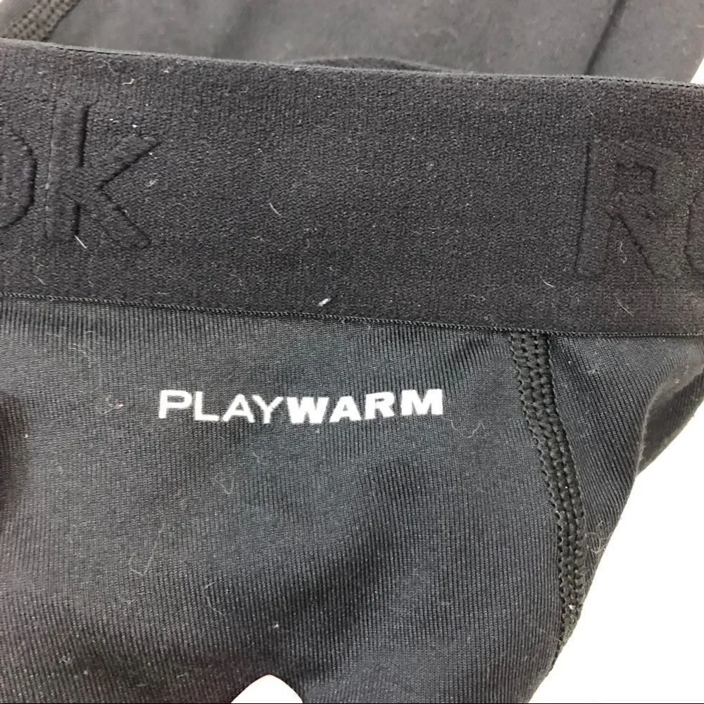 Boy Reebok Black Play Warm/Dry‎ Top and Pants Small